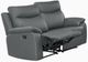 Mazin Furniture Wembley 2-Piece Dark Gray Modular Reclining Loveseat-2