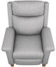 Best® Home Furnishings Customizable Prima Manual High Leg Recliner with Honey Birch Legs-1
