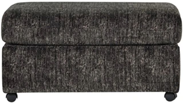 Hughes Furniture® 18600 Galactic Charcoal Ottoman-0