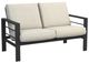 Homecrest™ Outdoor Living Customizable Sutton Cushion Aluminum/Fabric Outdoor Loveseat-0
