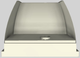 Vent-A-Hood® Designer Series 42" Biscuit Wall Mounted Range Hood-4