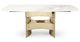VIG Furniture Modrest Marmot White/Gold Dining Table-1