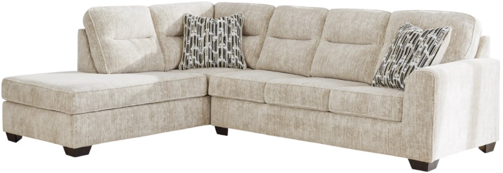 Signature Design by Ashley® Lonoke 2-Piece Parchment Left