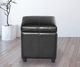 Kwality Imports 2012 Black Storage Ottoman-2