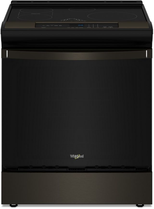 Whirlpool® 30" Black Stainless Steel Slide In induction Range-0