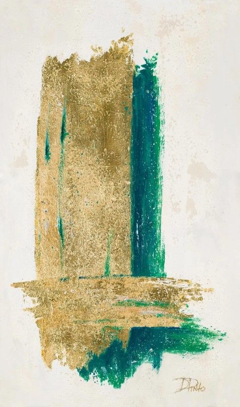 Classy Art On Gold II by Patricia Pinto Wall Art-0
