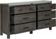 Magnussen Home® Plum Creek Ravenwood Black Drawer Dresser-1