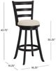 HH2 Home Laymon Black Counter Stool-2