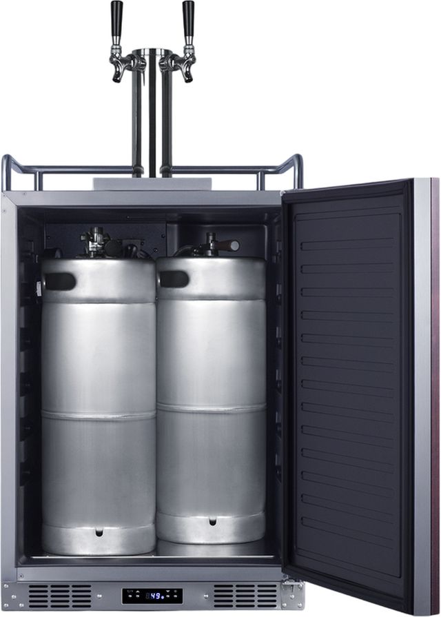 Summit® 24" Panel Ready Wine Kegerator-2