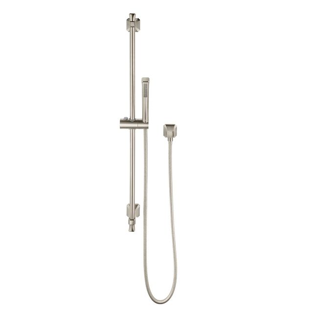 DXV Belshire® Brushed Nickel Personal Hand Shower Set with Adjustable 30" Slide Bar-1
