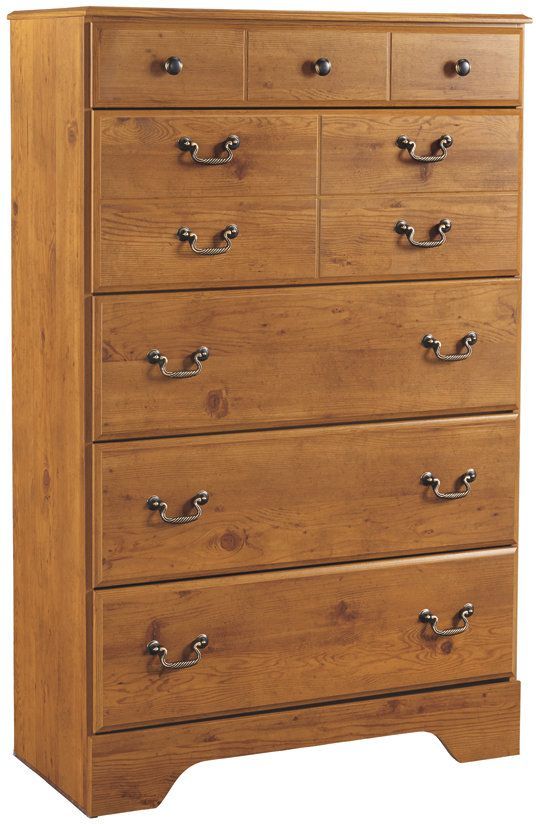 Signature Design by Ashley® Bittersweet 4-Piece Light Brown King Poster Bed Set-4
