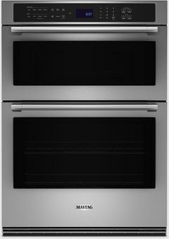Maytag® 30" Fingerprint Resistant Stainless Steel Oven/Micro Combo Electric Wall Oven