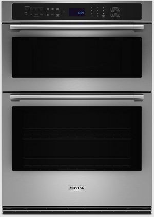 Maytag 6.4 Cu. Ft. Fingerprint Resistant Stainless Steel Oven/Micro Combo Electric Wall Oven