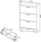 Coaster® Denia Mango Shoe Cabinet-2