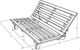 Kodiak Furniture Carson Java/Linen Charcoal Full Futon with Mattress-4