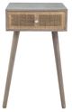 A & B Home Taupe Accent Table-1