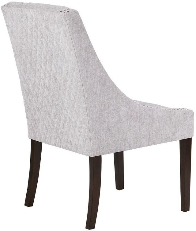Olliix by Madison Park Gray/Silver Set of 2 Sophia Dining Chairs-2