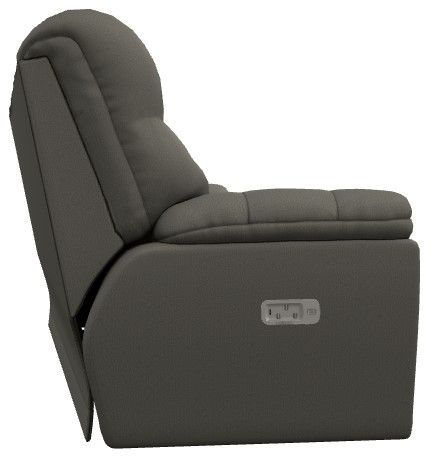 La-Z-Boy® Morrison Silver Power Reclining Sofa with Headrest and Lumbar-2