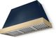 AGA Euclid 48" Indigo Wall Mounted Range Hood with Polished Brass Trim-0