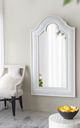 A & B Home Gray/White Floor Mirror-5