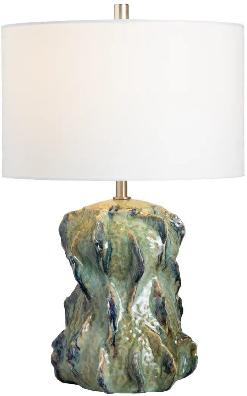 Crestview Collection Meadow Green Table Lamp-3
