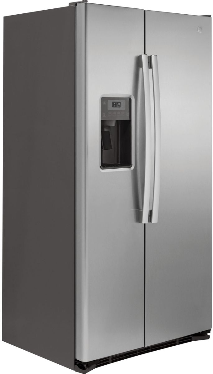 GE 36 in. 21.9 Cu. Ft. Stainless Steel Counter Depth Side By Side Refrigerator - Thumbnail 4
