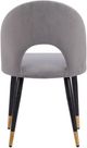 Zuo® Modern Menlo Black/Gold/Gray Dining Side Chair Set-4