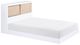 Homelegance® Asker Natural/White Full Bookcase Bed-0