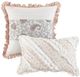Olliix by Madison Park 9 Piece Blush King Dawn Cotton Percale Comforter Set-3
