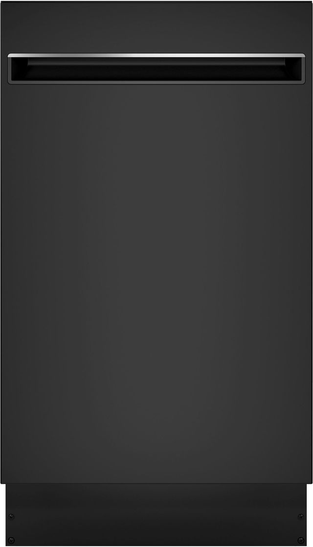 GE Profile™® 18" Black Built In Dishwasher