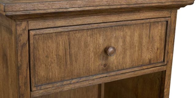Bassett® Furniture Surry Truffle Oak Bedside Table-3