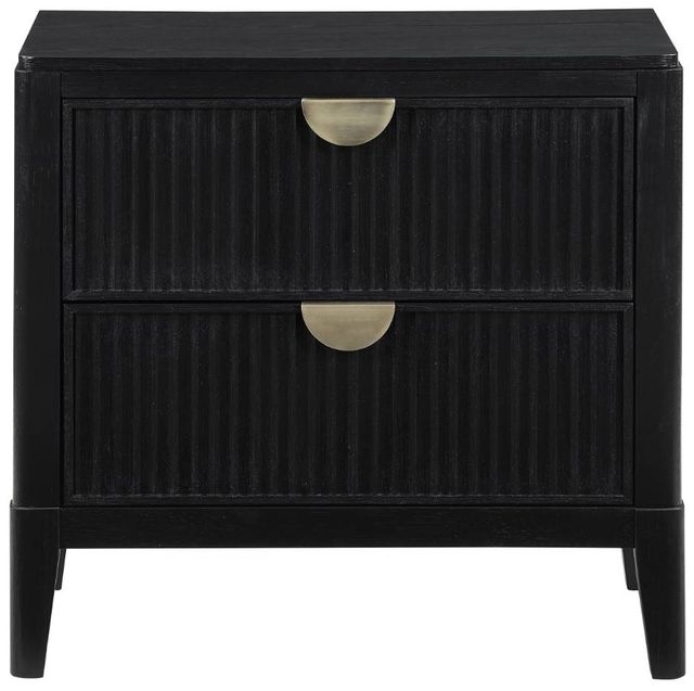 Coaster® Brookmead Black 2-Drawer Nightstand-1