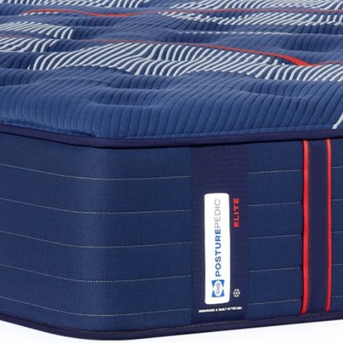 Sealy® Posturepedic® Elite Brenham II Wrapped Coil 14" Ultra Firm Tight Top Split California King Mattress, Includes 2 Pieces-2