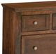 Archbold Furniture Customizable Amish Essentials Belmont Cherry 3-Drawer Nightstand-1