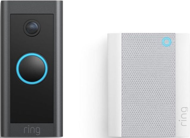 ring Video Doorbell Wired + Chime-0
