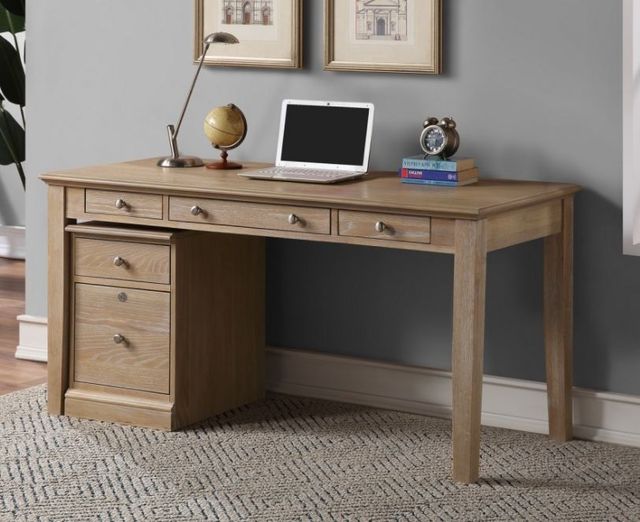 Winners Only® Berkeley Aged Oak 60" Writing Desk-1