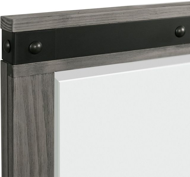 Elements International Wade Gray Dresser and Mirror-3