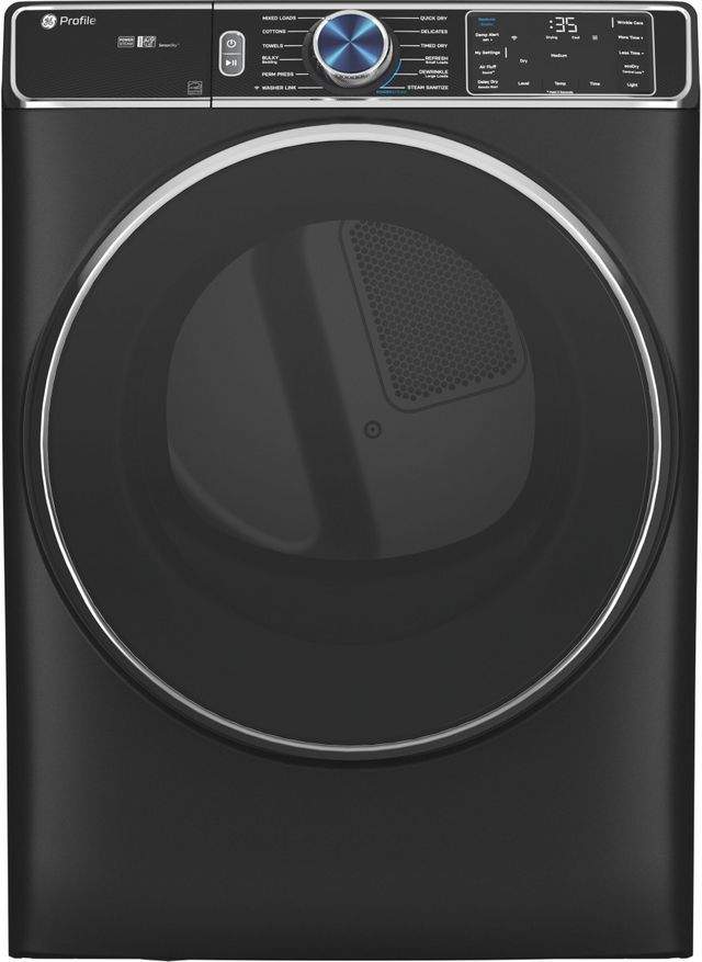GE Profile™ 7.8 Cu. Ft. Carbon Graphite Front Load Electric Dryer