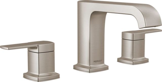 Peerless Ezra® Brushed Nickel 2-Handle Widespread Lavatory Faucet-0