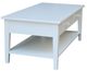 John Thomas Furniture® Destination Pure White Spencer Coffee Table-2