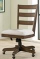 Riverside Furniture Perspectives Wood Back Upholstered Desk Chair-0
