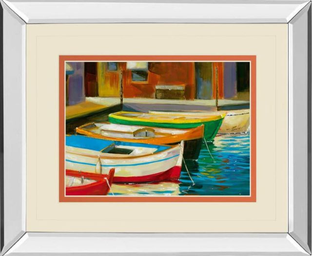 Classy Art Canal Street I by Dupre Mirror Framed Wall Art-0