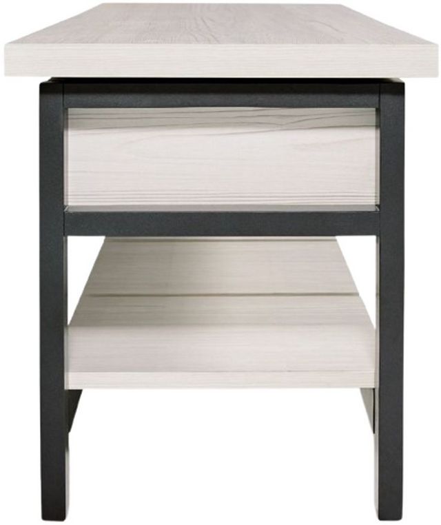 Signature Design by Ashley® Rhyson Black/White Storage Bench-1