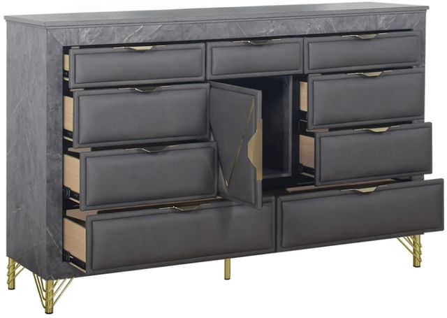 New Classic® Home Furnishings Symmetry Charcoal Dresser-3
