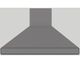 Vent-A-Hood® 54" Gunsmoke Island Range Hood-0