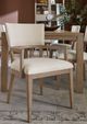 Hooker® Furniture Sonnet Savile Oatmeal/Wren Upholstered Dining Arm Chair-4