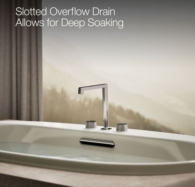KOHLER® Underscore® Biscuit 65.5" x 35.75" Drop-In/Undermount Bath-3