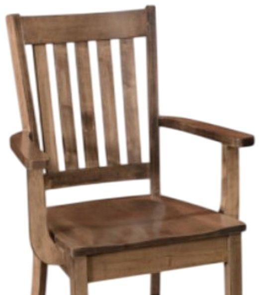 Archbold Furniture Customizable Amish Essentials Camden Arm Chair-1