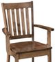 Archbold Furniture Customizable Amish Essentials Camden Arm Chair-1