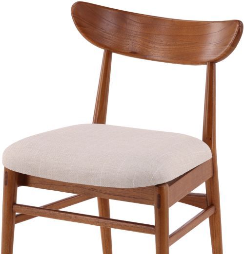 Furniture Classics Johnson Beige/Natural Side Chair-4